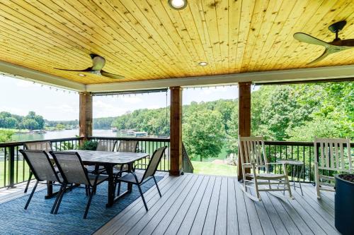 Moneta House | Lakefront Moneta Home with Hot Tub & Boat Dock, Rated 10/10