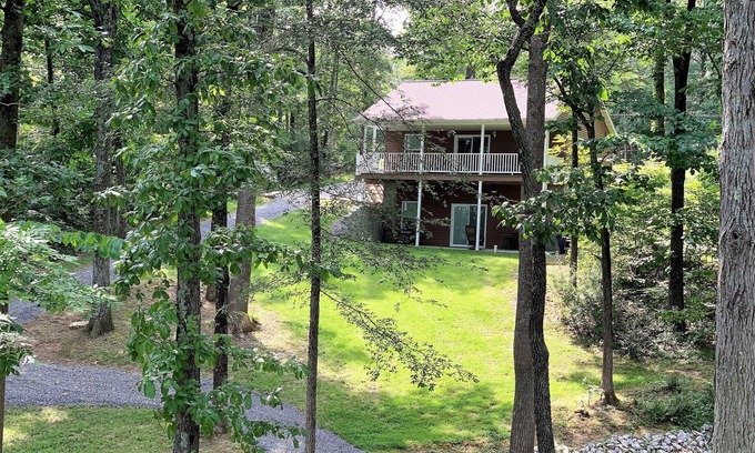Wolf Creek Cabin | Idyllic Cabin Retreat with Pool and Ocean Views