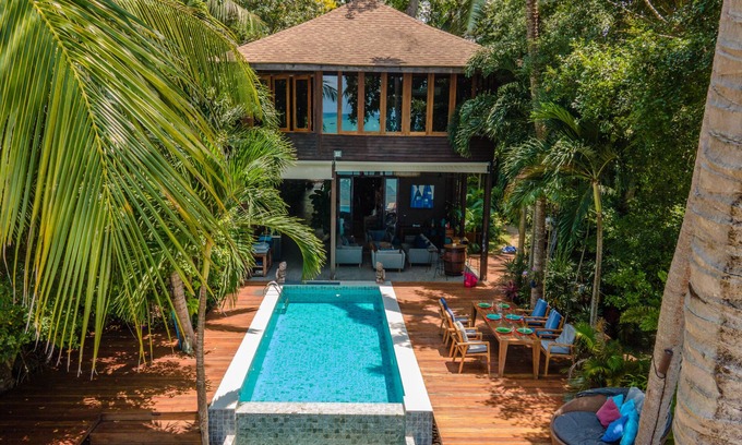 Hin Hong Villa | Exclusive Tropical Beachfront Villa with Private Pool