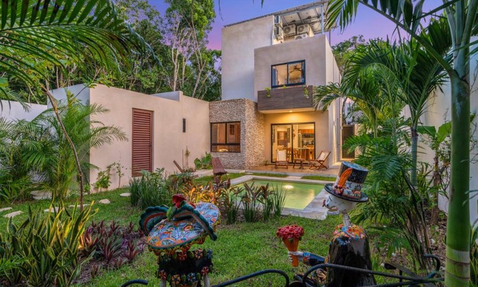 Ek Balam Village Villa | Exclusive Tulum Villa with Ocean View & Modern Amenities