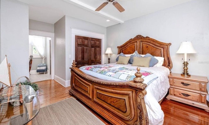 Dunedin Condo | Top-Rated Suite in Vibrant Downtown Dunedin with Ocean View