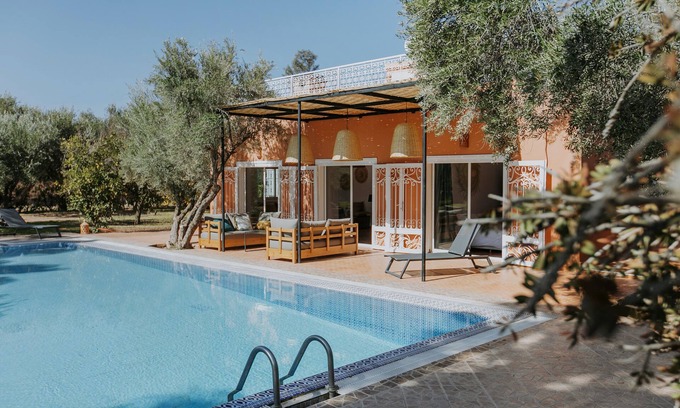 District of Sidi Youssef Ben Ali Villa | Private villa garden swimming pool - 5 km from town center - Koutoubia