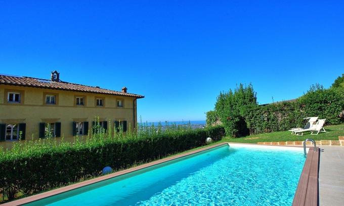 Camaiore Villa | Relaxing Villa with Private Pool & Ocean View near Viareggio