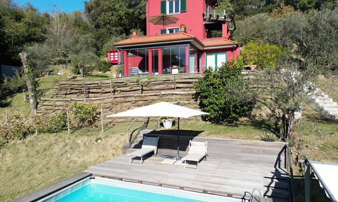 Fosdinovo Villa | Enchanting Villa with Pool & Panoramic Views Near La Spezia