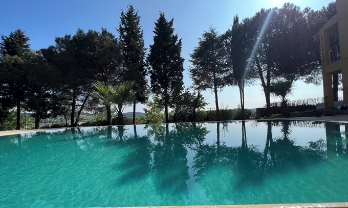 Sile Villa | Exquisite Poolside Villa with Garden Near Beaches & City