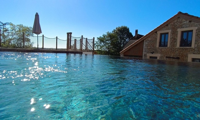 Brouchaud House | Secluded Country Retreat with Pool, Spa and Relaxation