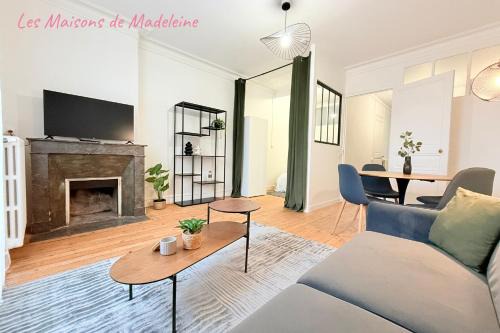 Richebourg - Saint-Clement Apartment | Proche Cathédrale Saint-Pierre-et-Saint-Paul - L'Echappée nantaise