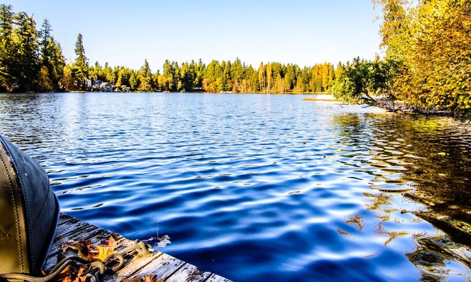 Lacey House | Idyllic Lakefront Escape with Great WiFi and Amazing Views
