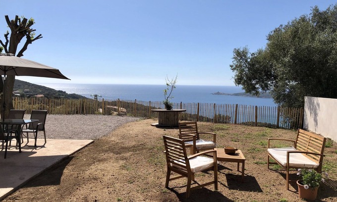 Cargese Apartment | Experience "Paomia" - T3 with Oceanfront Views & Spa