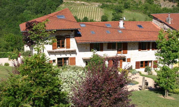 L'Abergement-de-Varey House | Scenic Retreat with Garden & Terrace Overlooking the Valley