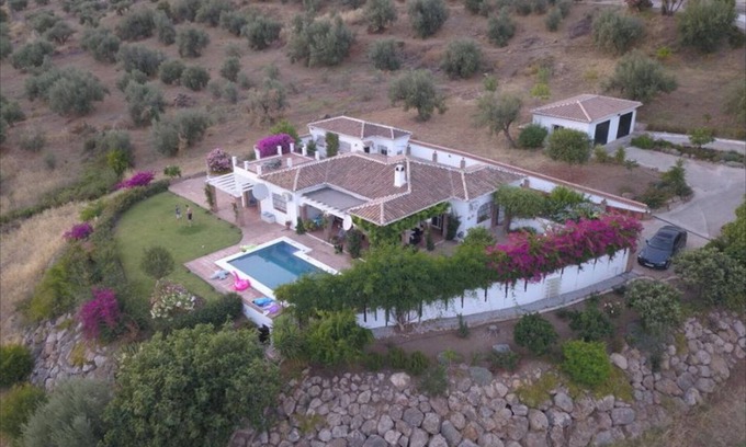 Alcaucin Villa | Scenic Getaway with Private Pool & Oceanfront Views