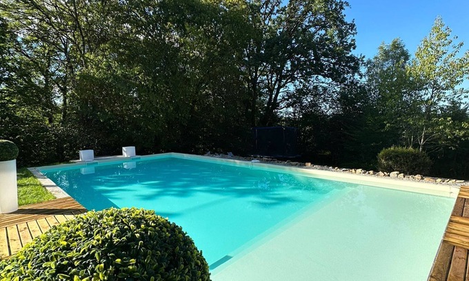 Chamboulive Villa | Tranquil Renovated Country Property with Pool & Nature Trails