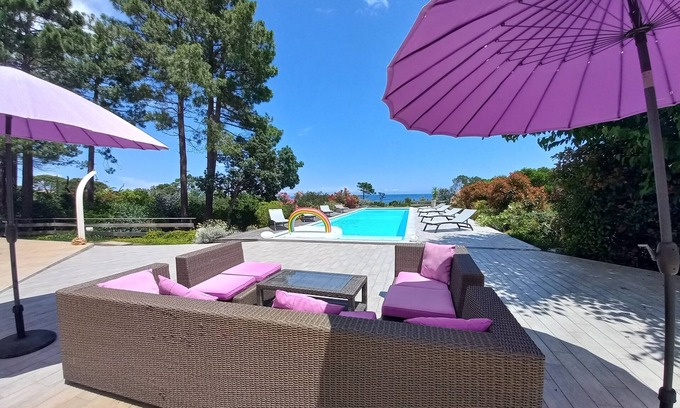 Favone Villa | Oceanfront Retreat: Intimate Beach Access & Spa Amenities