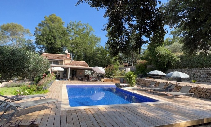 Saint-Paul-en-Foret Villa | Charming Provençal Villa with Ocean View & Private Pool