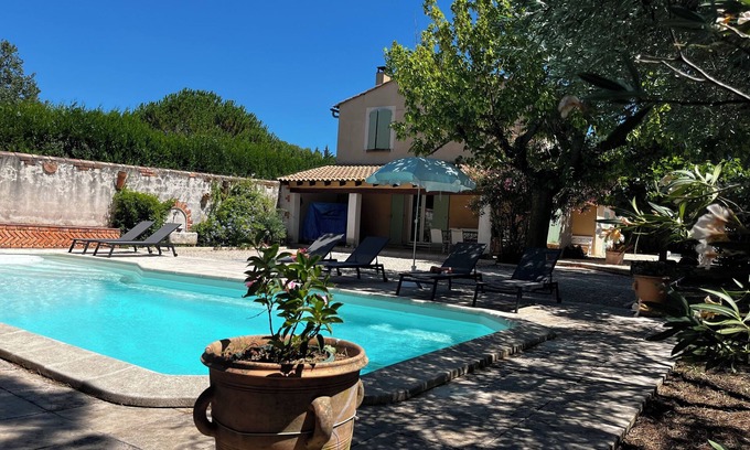 Saint-Genies-de-Comolas House | Idyllic Villa with Pool and Expansive Garden Retreat
