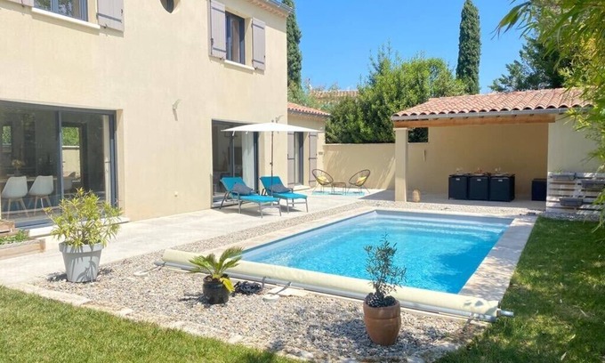 Mas-Blanc-des-Alpilles House | Idyllic Villa with Pool in the Heart of Alpilles Park