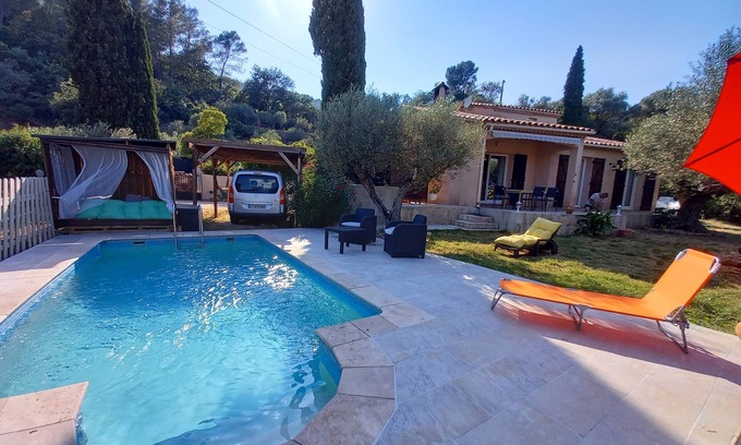 Sollies-Ville Villa | Elegant Provencal Villa with Pool & Ocean Views, Rated 9.8