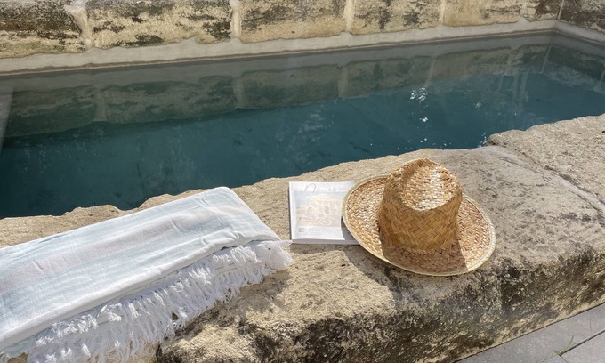 Cadereau House | Provence Downtown: Inviting Terrace, Pool & Garden Oasis