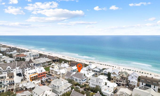 Rosemary Beach Cottage | Immaculate Providence Carriage with Gulf View in Rosemary Beach