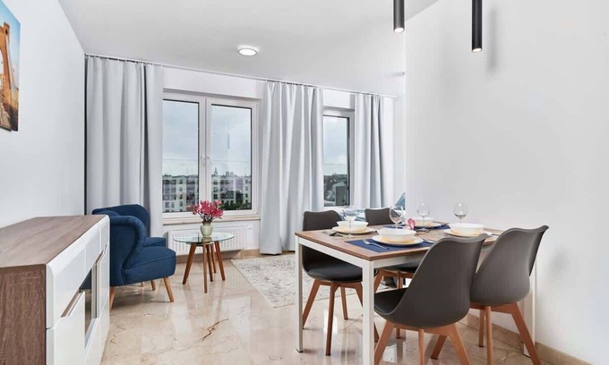 Krzyki Apartment | Top-Rated One Bedroom Apartment in Wrocław Pułaskiego