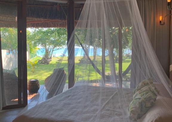 Bacalar Cabin | Beachfront Getaway at Pucté 13 with Ocean Views