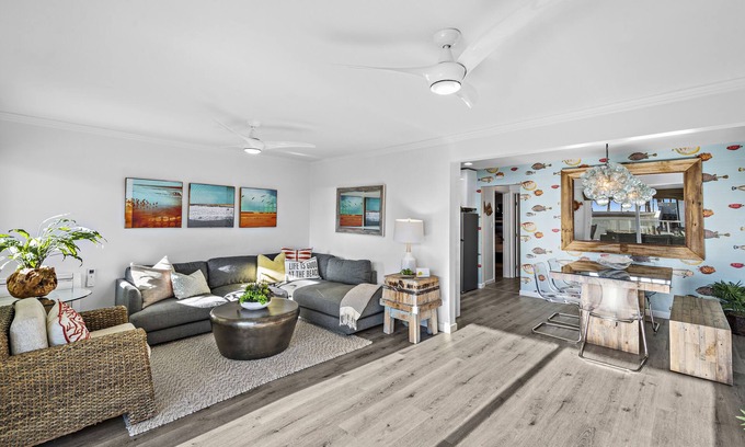 San Clemente Apartment | Tranquil Pufferfish Ocean View Retreat Steps from the Beach