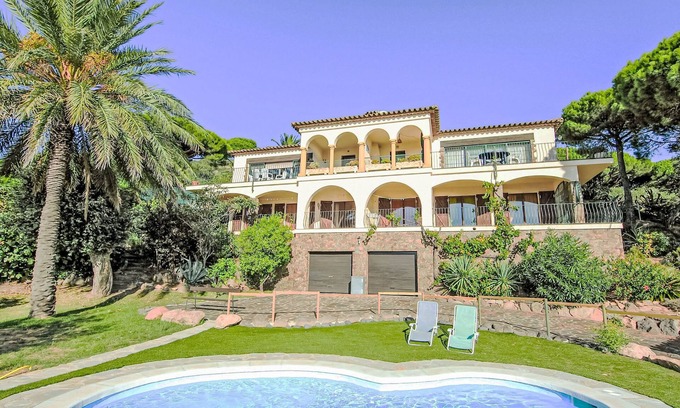 Castell-Platja d'Aro House | Discover Puig Romani by Interhome: Oceanfront Retreat
