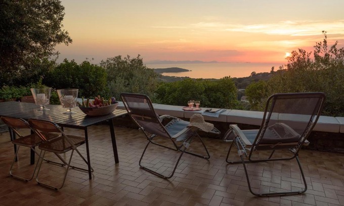 Punta Ala Apartment | Elegant Punta Ala Villa with Oceanfront Views & Top Ratings