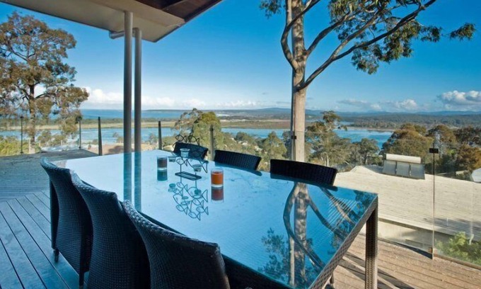 Merimbula Cabin | Unforgettable Ocean Views with Spa and Family Amenities