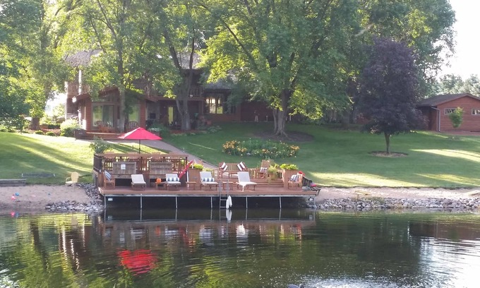 Coloma House | Experience a Private Lakefront Retreat with Hot Tub & Tennis