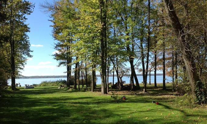 Pymatuning Central Cabin | Pymatuning Lake is great for fishing , boating, and swimming.