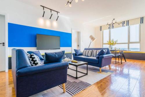 Huangdao Apartment | Discover Qingdao Silver Beach: Pet-Friendly Retreat Awaits