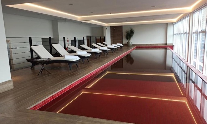 Marista Apartment | Discover QS Marista: Studio with Pool & Hot Tub Amenities
