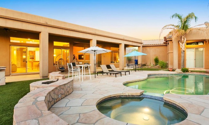 Desert View Village House | Experience Comfort at Quailbrush Main with Pool Access