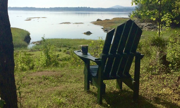 Lamoine Cabin | Inviting Cabin Retreat Steps from Acadia National Park