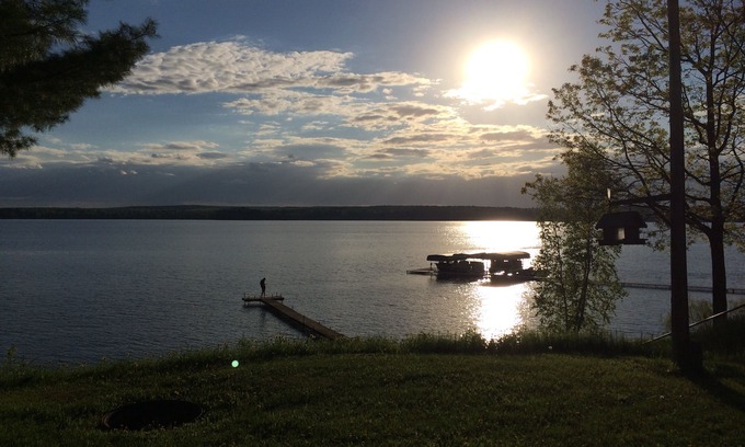 Crandon Cabin | Cozy Cabin with Stunning Views of Lake Metonga, Pet Friendly