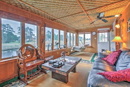 Chincoteague House | Charming Chincoteague Island Retreat with Oceanfront Views
