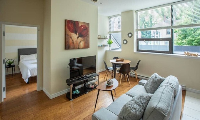 North End Apartment | Bright Loft with Kitchen and Family-Friendly Amenities
