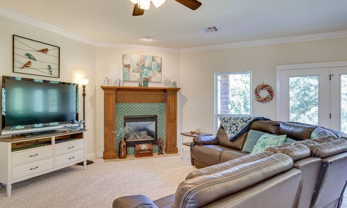 Noble House | Charming Noble Home: Ideal Stay Near University of Oklahoma