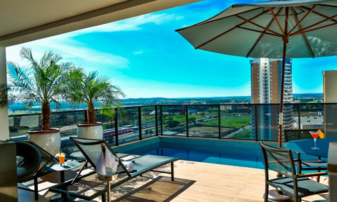 Jardim Goias Hotel | Quality Hotel Flamboyant: Relax with Pool and Spa Amenities