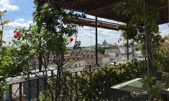 5th Arrondissement Apartment | Quartier Latin: Ideal Apartment with Scenic Terrace & Views