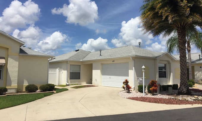 Virginia Trace House | Convenient Lake Sumter Landing Access with Golf Cart & Pool