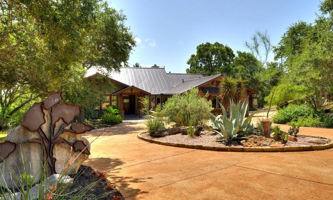 Spicewood House | Idyllic Hill Country Retreat with Pool and Lake Views