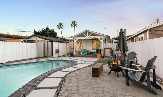 Normal Heights House | Serene 3BR Retreat with Heated Pool near Balboa & Zoo