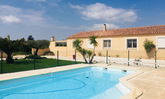 Argeliers Villa | Serene Villa with Ocean View and Pool in 15-Hectare Oasis