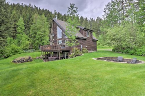Whitefish House | Serene Whitefish Retreat with Relaxing Hot Tub Access