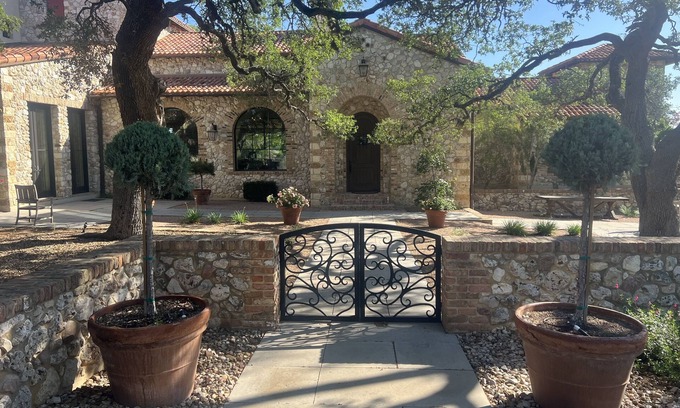 Dripping Springs House | Serene Italian Villa Perfect for Families Near Austin