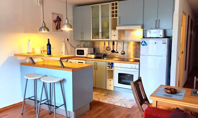 Vallpineda Apartment | Relaxing Oceanfront Apartment Just 5 Minutes from Sitges Beaches