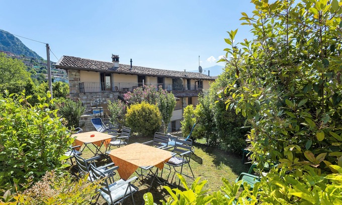 Vesio Apartment | Serene Apartment Near Lake Garda with Pool and Ocean Views