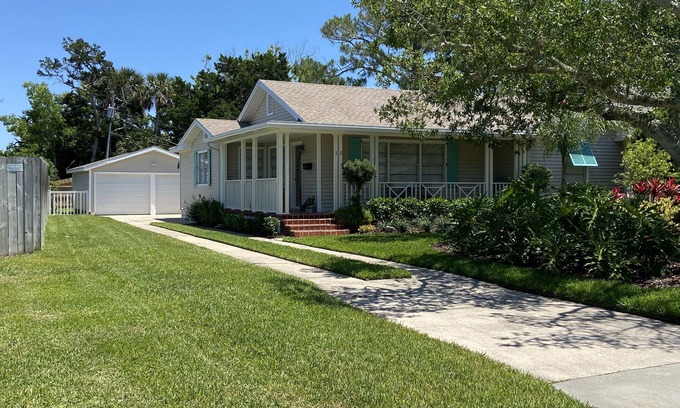 St. Augustine House | Idyllic Bayfront Retreat Near Downtown with Ocean Views